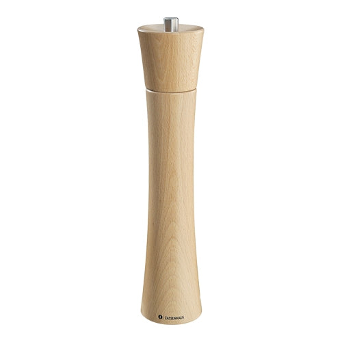 Beechwood Pepper Grinder with Ceramic Precision Mechanism | Zassenhaus Frankfurt | Natural | Ø6.3 x H30 cm 1