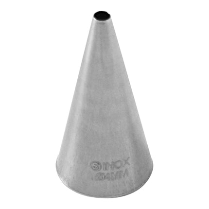 Seamless Stainless Steel Icing Tip 01 | EMGA | Smooth Piping Nozzle | Ø4 mm 1