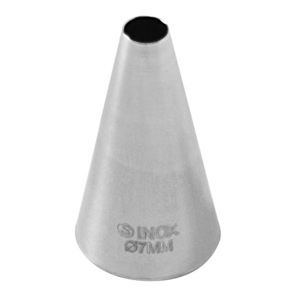 EMGA Seamless Stainless Steel Icing Tip No. 04 | Smooth | Ø7 mm 1