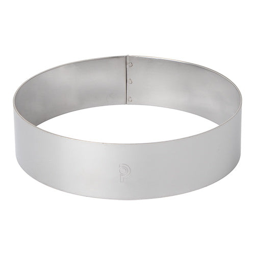 EMGA Stainless Steel Cake Ring | Oven Resistant | Ø18 x H4.5 cm 1