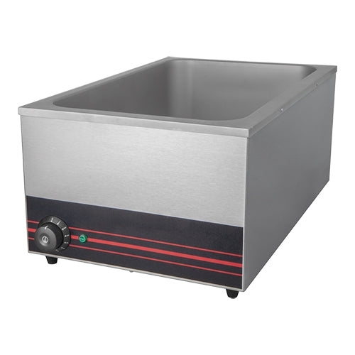 Countertop Stainless Steel Bain Marie | EMGA | 1/1 GN, 1200 W | 35.5 x 58.2 x H25.5 cm 1