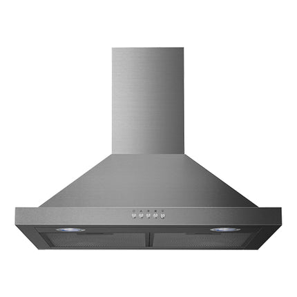 Exquisit Stainless Steel Wall-Mounted Cooker Hood 60 cm | LED | 3 Speeds | 65 W | W59.8 x D44.8 x H56.9 cm | Ø12 cm 1