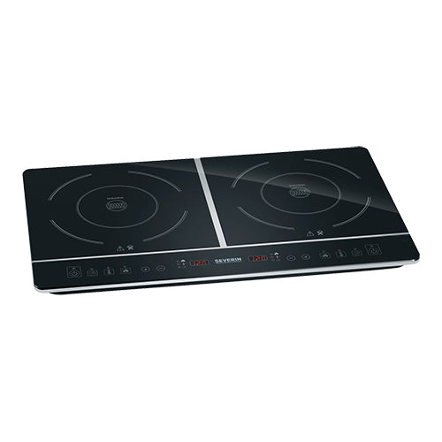 Severin 2-Zone Induction Cooker | Countertop | 3400 W | Ø12–22 cm | 60°C to 240°C 1
