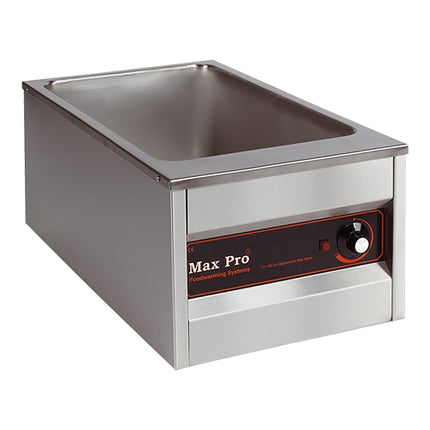 Countertop Stainless Steel Bain Marie | Max Pro | 1/1 GN, 1000 W | 39.9 x 65.5 x H30.6 cm 1