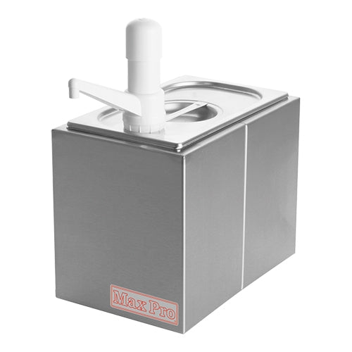 Stainless Steel Sauce Dispenser | Max Pro | 1/4 GN | 4.8 L | 30 ml Dose 1