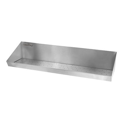Stainless Steel Wall-Mounted Chips Scuttle | EMGA | 100 x 30 x H20 cm 1