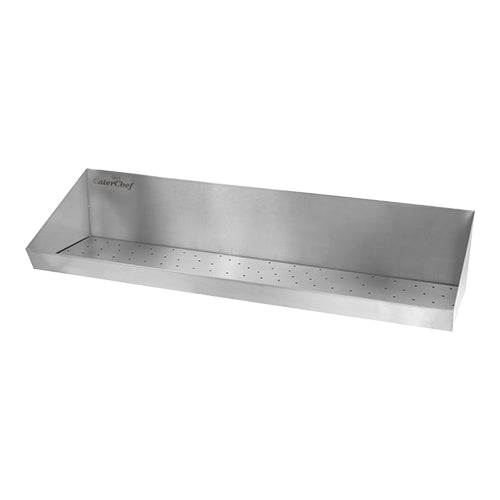 Stainless Steel Wall-Mounted Chips Scuttle | EMGA | 100 x 30 x H20 cm 1