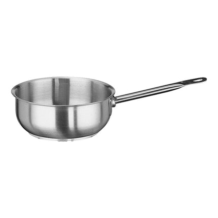 Stainless Steel Sauteuse Pan | EMGA | 2.2 L | Ø20 x H7.5 cm 1