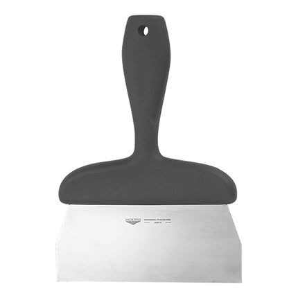 Stainless Steel Dough Scraper with Plastic Grip | EMGA 935112 | 21 x 15 cm 1