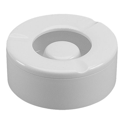 White Melamine Outdoor Ashtray | WACA | Dishwasher Safe | Ø10 x H4.3 cm 1