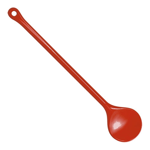 WACA Red Round PBT Cooking Spoon | Heat Resistant up to 200°C | 31 cm 1