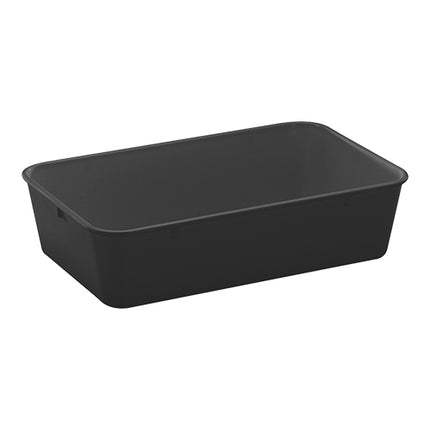 Black Melamine Meat Tray | WACA | 30 x 19 x H8 cm 1
