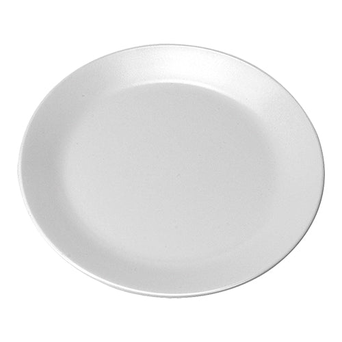Round Melamine Plate | WACA | White | Ø24 cm 1