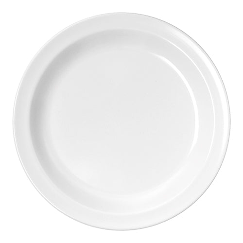 Round Melamine Plate | WACA | White | Ø19.5 cm 1