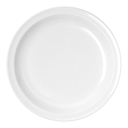 Round Melamine Plate | WACA | White | Ø23.5 cm 1