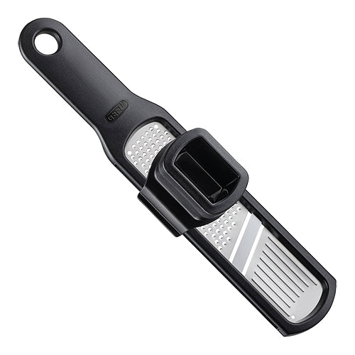 Stainless Steel Garlic Grater with Plastic Handle | GEFU | 2-Sided | 23 x 4.5 x H3.6 cm 1