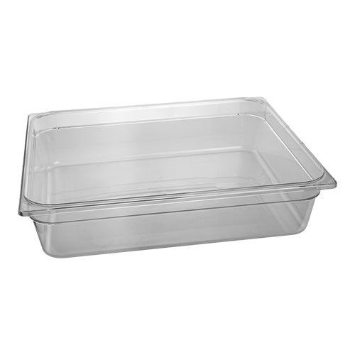 CaterChef Transparent Polycarbonate GN 2/1 Gastronorm Pan | 150 mm | 43 L 1