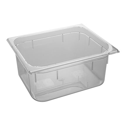 Transparent Polycarbonate Gastronorm Food Pan GN 1/2 | CaterChef | 150 mm Deep | 9.2 L 1