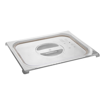 GN 1/2 Gastronorm Lid with Silicone Seal | CaterChef | Transparent Polycarbonate | 32.5 x 26.5 cm 1
