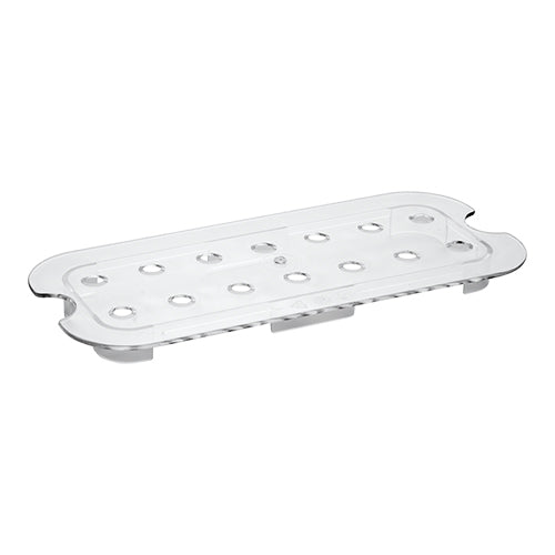 GN 1/3 Gastronorm Drain Tray | CaterChef | Transparent Polycarbonate | 32.5 x 17.6 cm 1