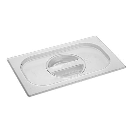 GN 1/4 Polycarbonate Gastronorm Lid | CaterChef | Transparent | 26.5 x 16.2 cm 1