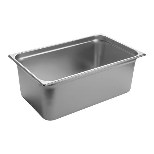 CaterChef GN 1/1 Stainless Steel 18/8 Gastronorm Pan | Heavy Quality | 200 mm | 27.8 L 1