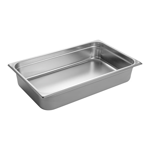 CaterChef GN 1/1 Stainless Steel 18/8 Gastronorm Pan | Heavy Quality | 100 mm | 13.7 L 1