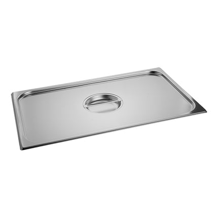CaterChef GN 1/1 Stainless Steel 18/8 Gastronorm Lid | 53 x 32.5 cm 1