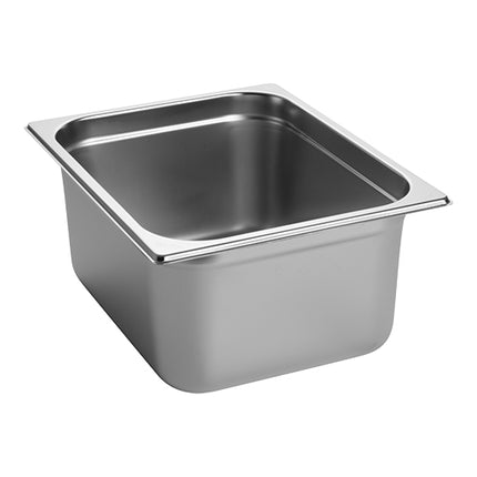 GN 1/2 Gastronorm Pan | CaterChef | Stainless Steel 18/8 | 150 mm Deep | 9.2 L 1