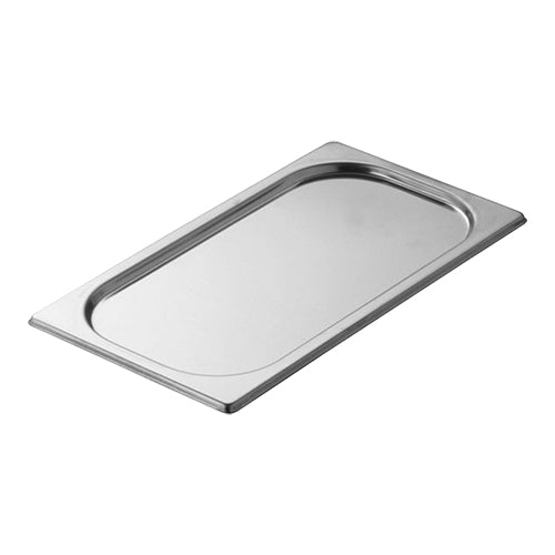 Gastronorm Lid GN 1/2 Without Holes or Handle | CaterChef | Stainless Steel 18/8 | 32.5 x 26.5 cm 1