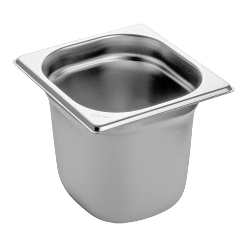 Gastronorm Pan GN 1/6 150 mm | CaterChef | Stainless Steel 18/8 | 2.3 L 1