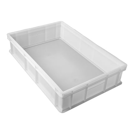 Stackable Pizza Dough Bin | EMGA | White PE | 60 x 40 x H13 cm | 24 L 1