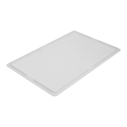 Pizza Stacking Container Lid | EMGA | White Polyethylene | 60 x 40 cm 1
