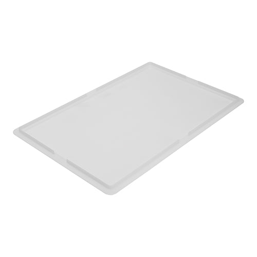 Pizza Stacking Container Lid | EMGA | White Polyethylene | 60 x 40 cm 1