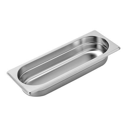 Gastronorm Pan GN 2/8 | CaterChef | Stainless Steel 18/8 | 55 mm, 1.4 L 1