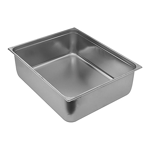 Stainless Steel 18/8 Gastronorm Pan GN 2/1 | CaterChef | 100 mm | 30 L 1