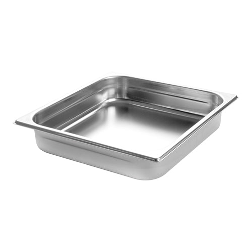 CaterChef Stainless Steel 18/8 Gastronorm Pan GN 2/3 | 65 mm Deep | 5.8 L 1