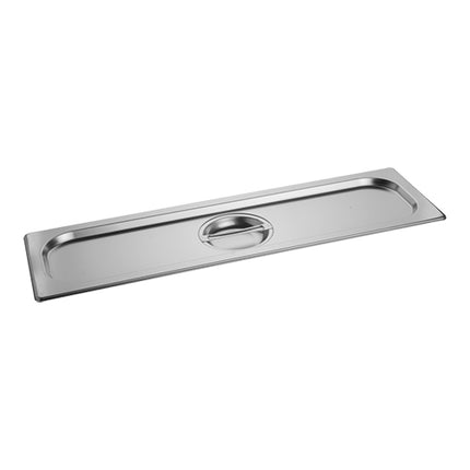 Stainless Steel Gastronorm Lid GN 2/4 | CaterChef | Standard | 53 x 16.2 cm 1