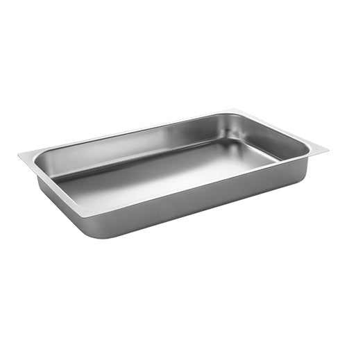 CaterChef Stainless Steel 18/8 GN 1/1 Gastronorm Pan | Flat Edge | 65 mm Deep | 8.8 L 1