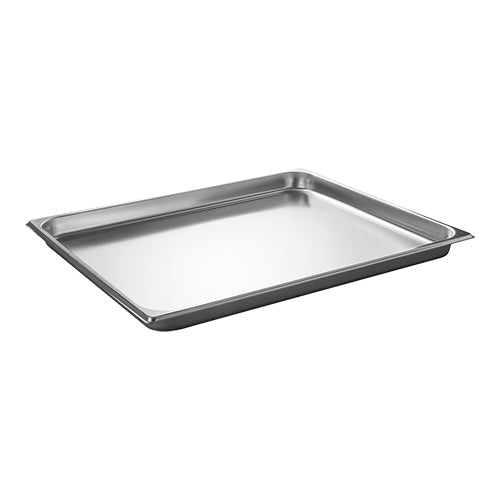 Stainless Steel 18/8 Gastronorm Pan GN 2/1 | CaterChef | Standard | 40 mm Deep | 9.5 L 1