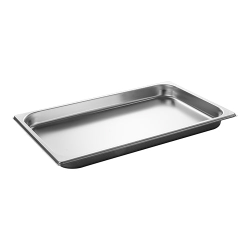 Stainless Steel 18/8 Gastronorm Pan GN 1/1 | CaterChef | Standard | 40 mm Deep | 5.3 L 1