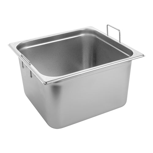 Stainless Steel Gastronorm Pan GN 2/3 | CaterChef | 200 mm Deep | 17 L 1