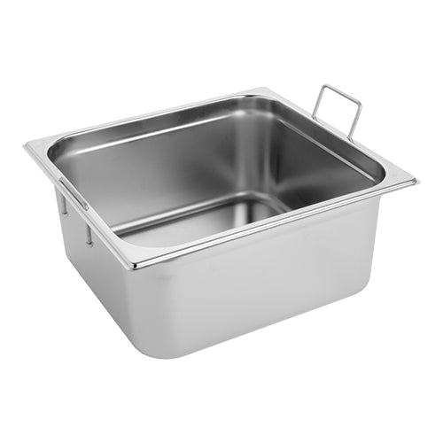 Stainless Steel Gastronorm Pan GN 2/3 | CaterChef | 150 mm Deep | 13 L 1
