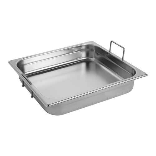 CaterChef GN 2/3 Stainless Steel Gastronorm Pan | 65 mm Deep | 5.8 L 1