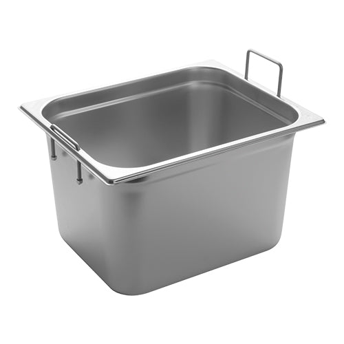 CaterChef GN 1/2 Stainless Steel Gastronorm Pan | 200 mm Deep | 12 L 1