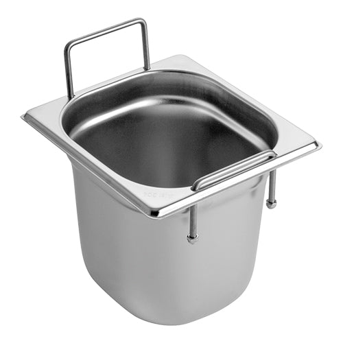 CaterChef Stainless Steel GN 1/6 Gastronorm Pan | 150 mm Deep | 2.3 L 1