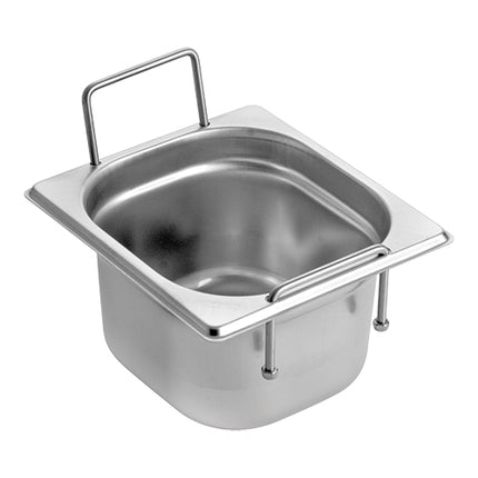 CaterChef Stainless Steel GN 1/6 Gastronorm Pan | 100 mm Deep | 1.5 L 1