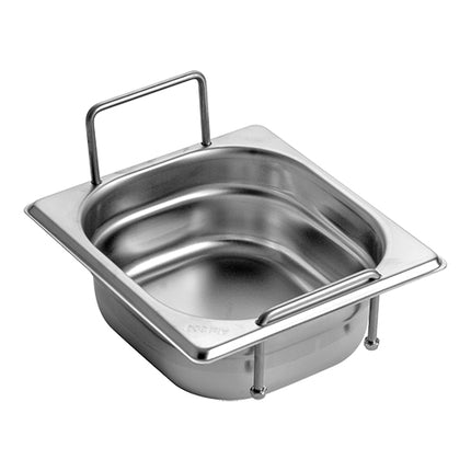 CaterChef Stainless Steel GN 1/6 Gastronorm Pan | 65 mm Deep | 1 L 1