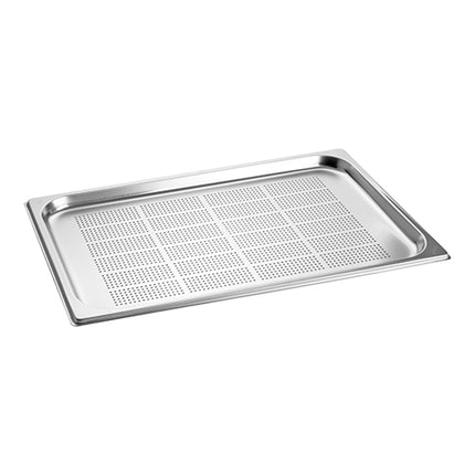 CaterChef Perforated GN 1/1 Gastronorm Pan | Stainless Steel 18/8 | 20 mm | 2.5 L 1