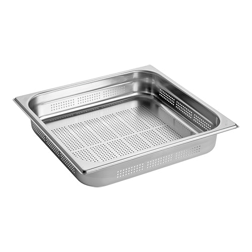 CaterChef Perforated Gastronorm Pan GN 2/3 Stainless Steel 18/8 | 65 mm | 5.8 L 1